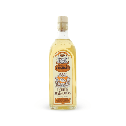 Liqueur des Chouans aux écorces d'orange - bouteille de face