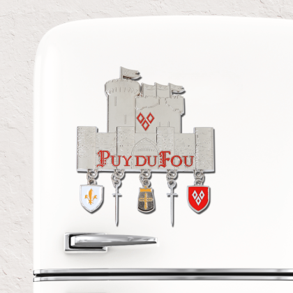 Magnet breloques médiéval - sur frigo