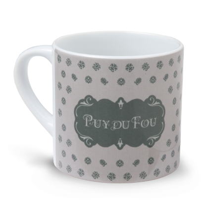Mini mug Puy du Fou 1900 vert - mug de face