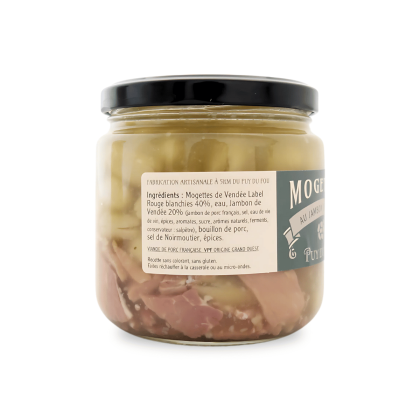 Mogette au jambon de Vendée - produit de profil (ingrédients)