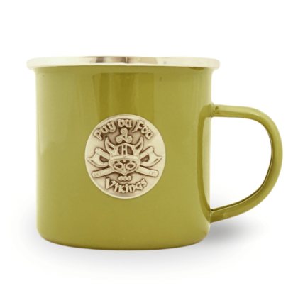 Mug kaki émail Vikings - Puy du Fou
