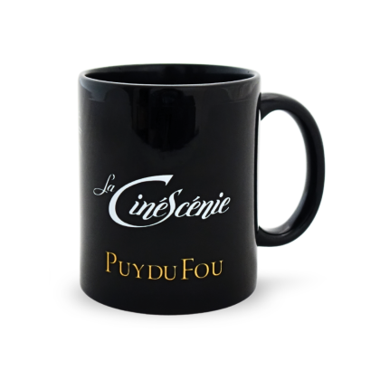 Mug noir la Cinéscénie - mug de dos