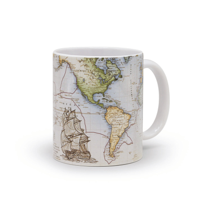 Mug planisphère la Pérouse