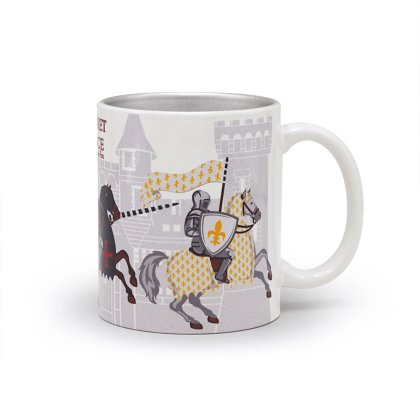 Mug secret de la lance argenté