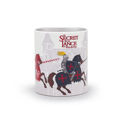 Mug argenté secret de la lance