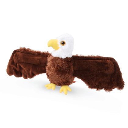 Peluche Aigle clap - image ouvert