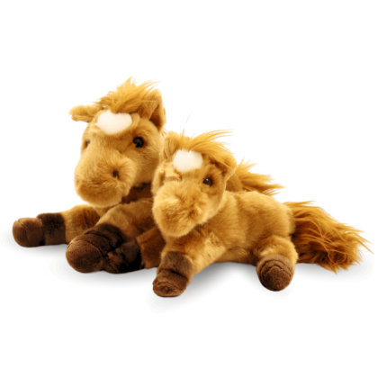 Peluches cheval couché Puy du Fou