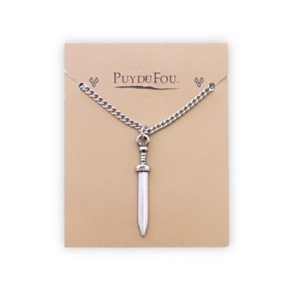 Pendentif épée gladius du Puy du Fou