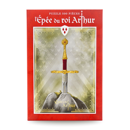 Puzzle l'Epée du Roi Arthur 500 pièces - de face