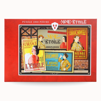 Puzzle le Mime et l'Etoile 1000 pièces - de face