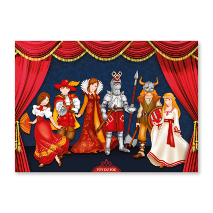 Puzzle les personnages du Puy du Fou de 300 pièces