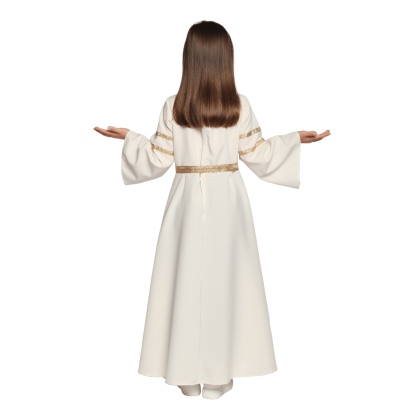 Robe déguisement Aliénior portée de dos