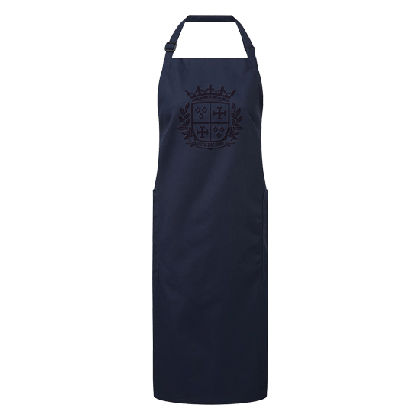Tablier de cuisine bleu Puy du Fou
