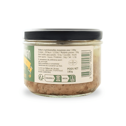 Terrine de Faisan à la bière Mélusine - produit de profil (valeurs nutritionnelles)