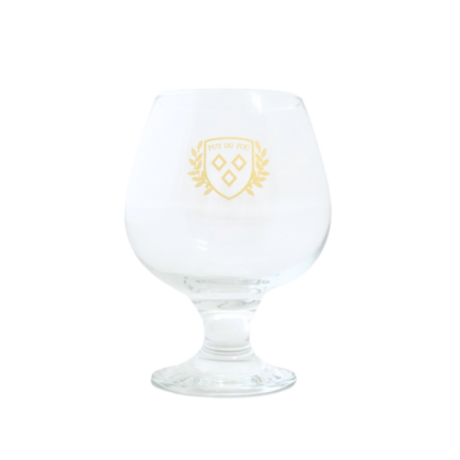 Verre à cognac blason du puy du fou - détourée