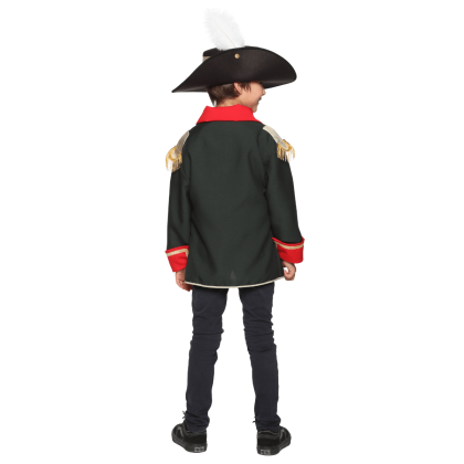 Veste déguisement Charette + chapeau porté de dos