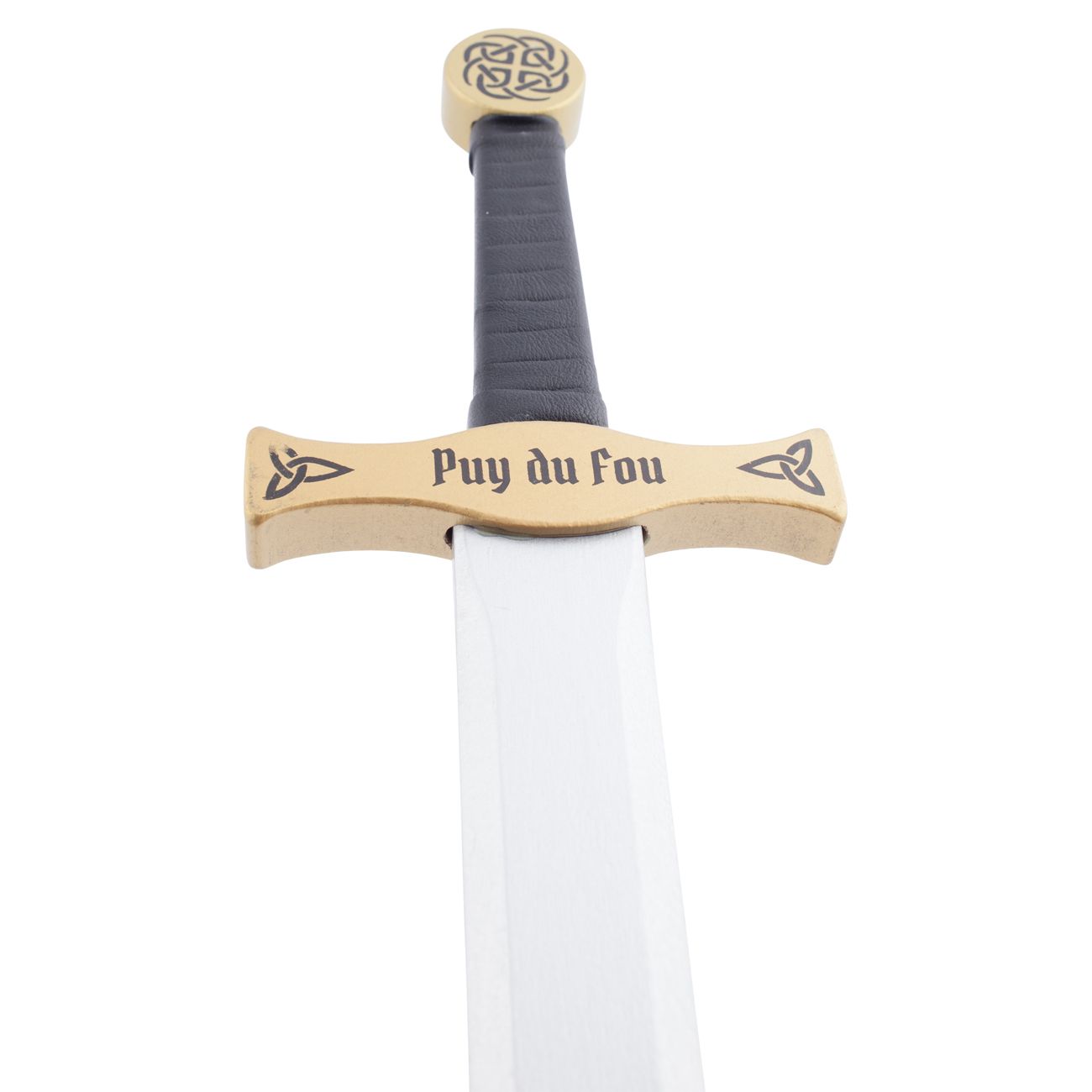 Zoom Épée Excalibur bois chevalier
