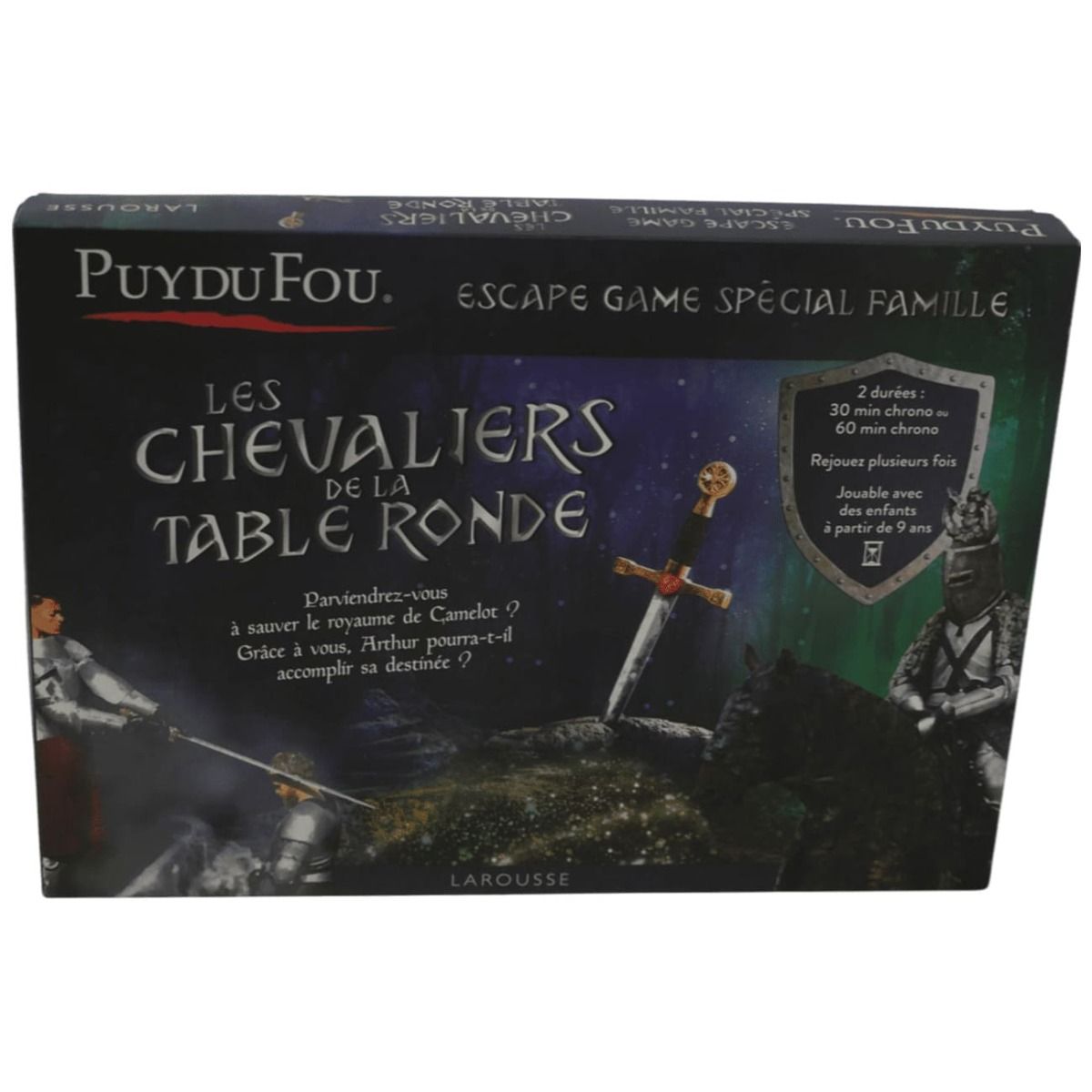 Jeu Puy du Fou - Escape Game Chevaliers de la Table Ronde - Boutique Puy du  Fou