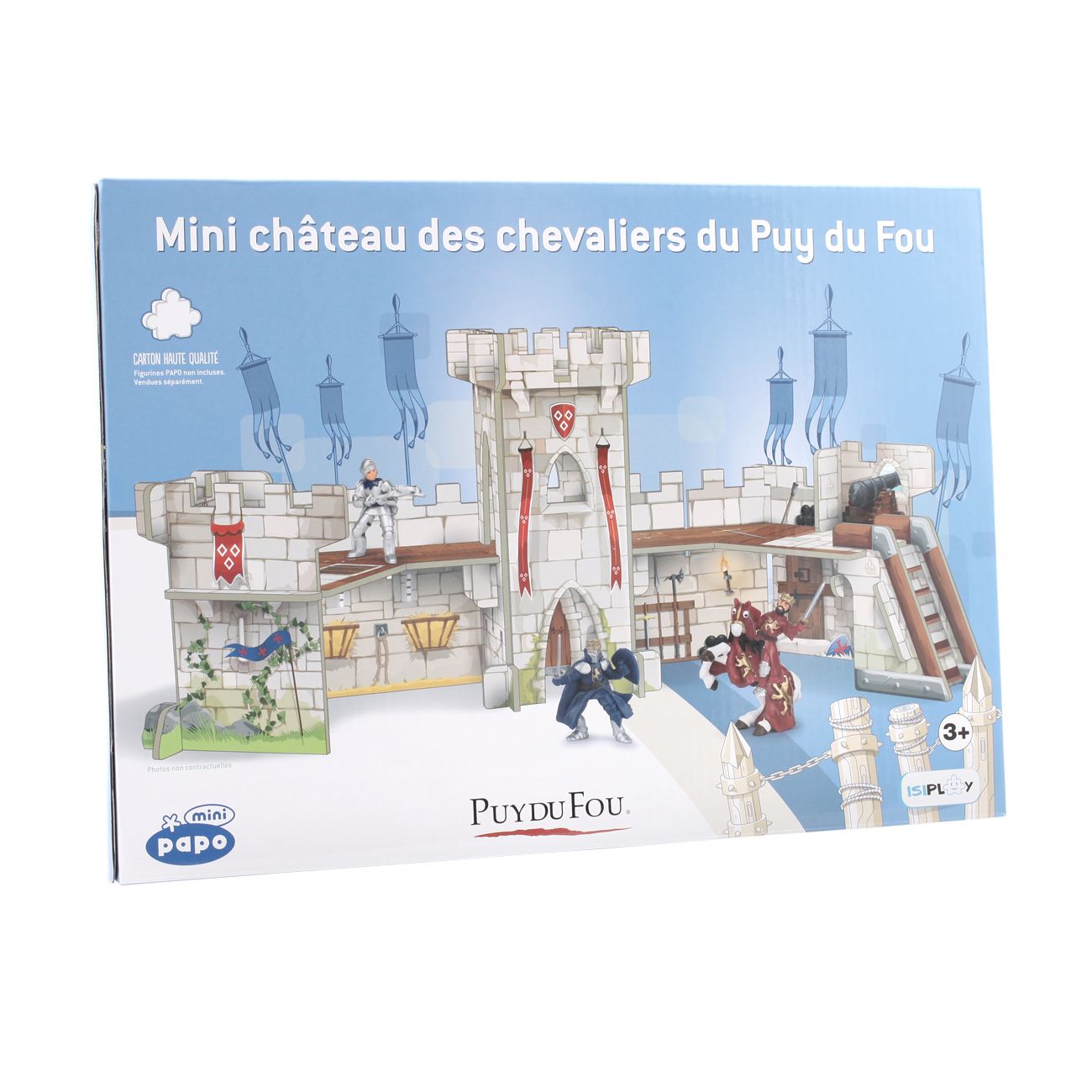 Boite mini-chateau médiéval Puy du Fou