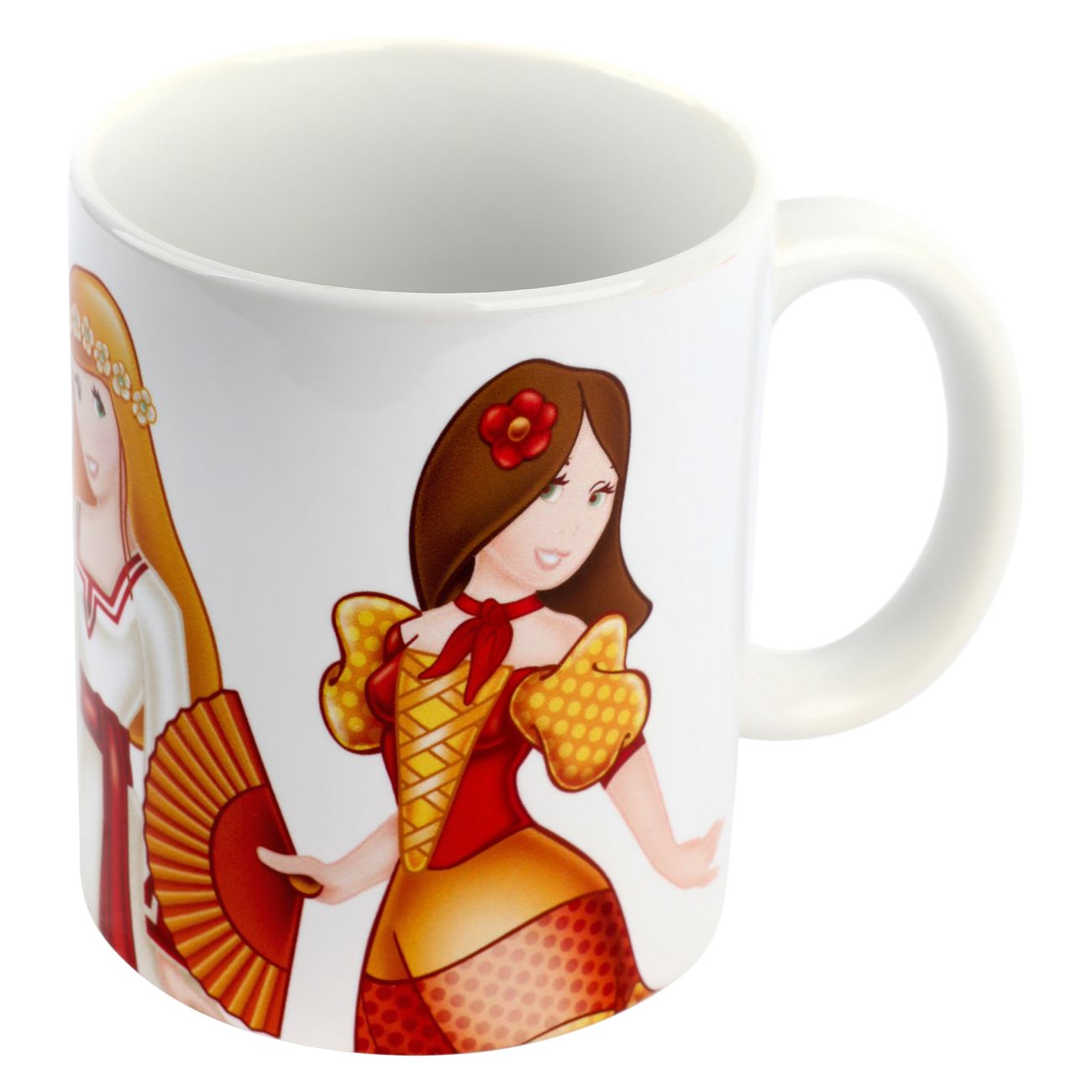 Profil mug personnages Puy du Fou filles