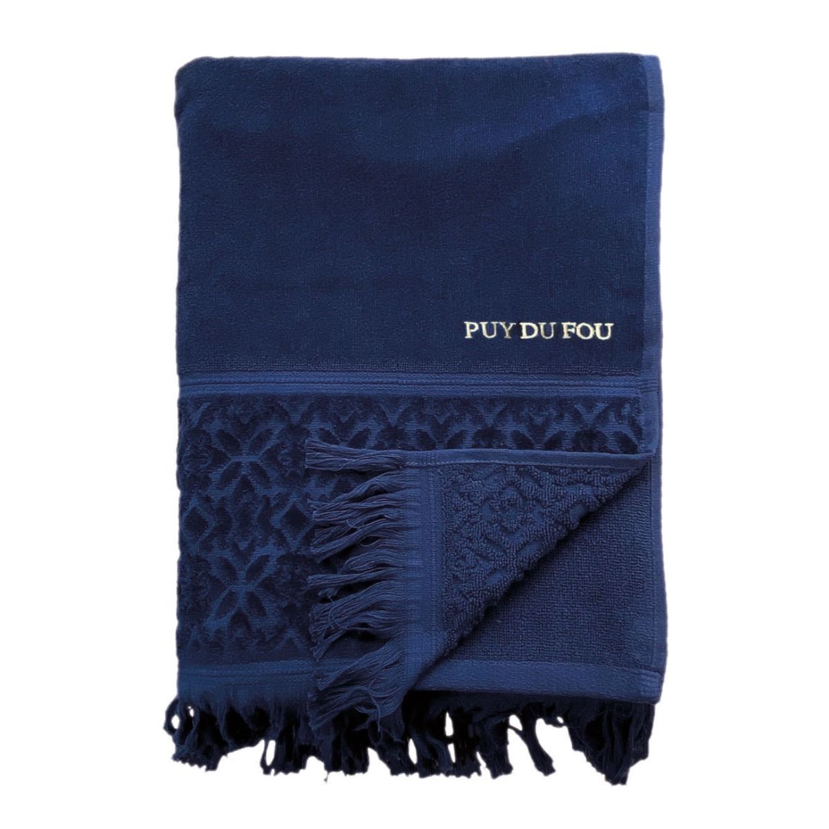 Serviette de plage bleue Puy du Fou