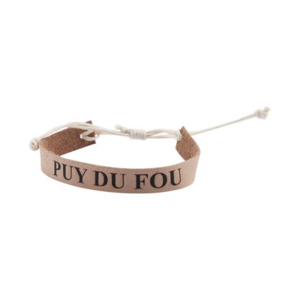 Bracelet cuir Puy du Fou