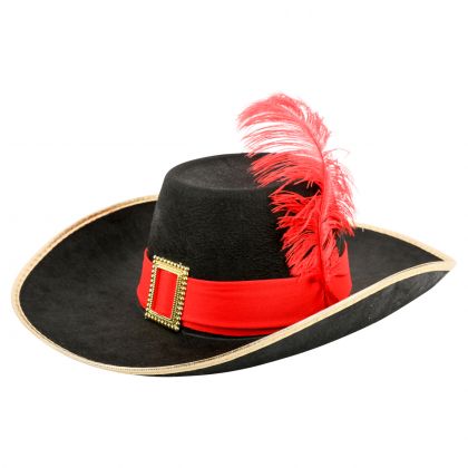 Profil chapeau déguisement Mousquetaire