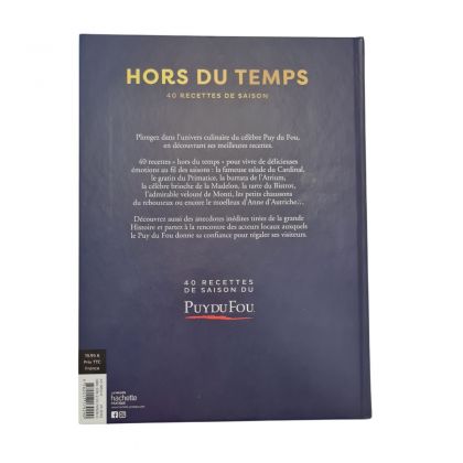 Hors du Temps : 40 recettes de saison Puy du Fou