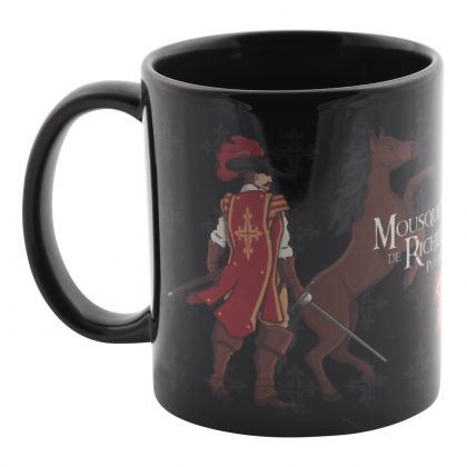 Mug noir Mousquetaire de Richelieu