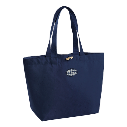 Grand sac shopping bleu marine Puy du Fou