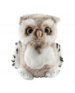 Peluche hibou beige