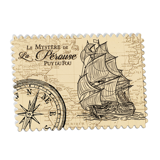 Magnet timbre La Pérouse