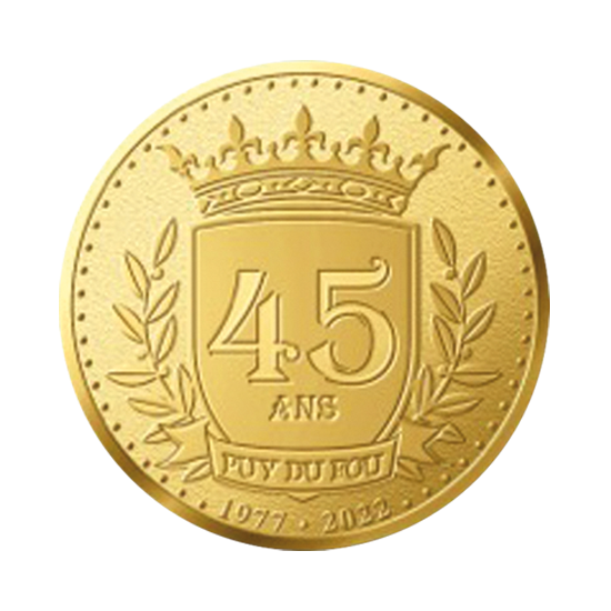 Jeton touristique 45 ans