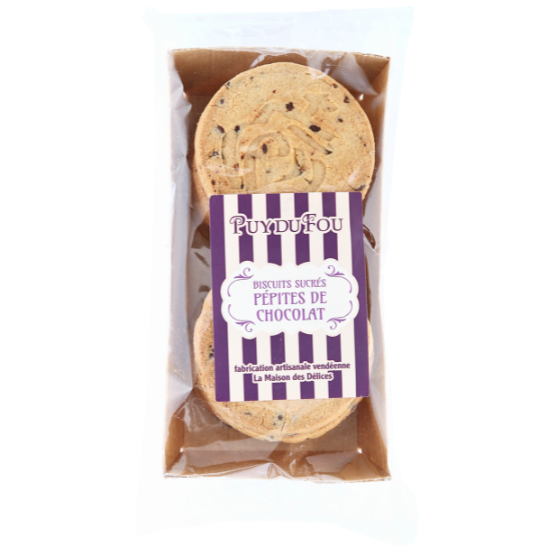 Galettes aux pépites de chocolat