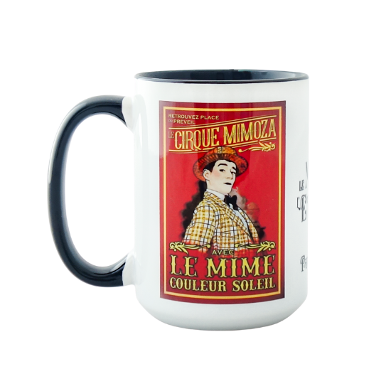Grand mug affiches le Mime et l'Etoile