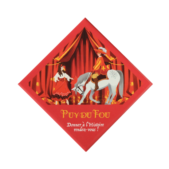 Magnet carré Mousquetaire de Richelieu