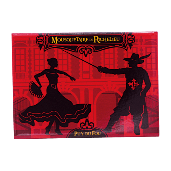 Aimant Mousquetaire rouge