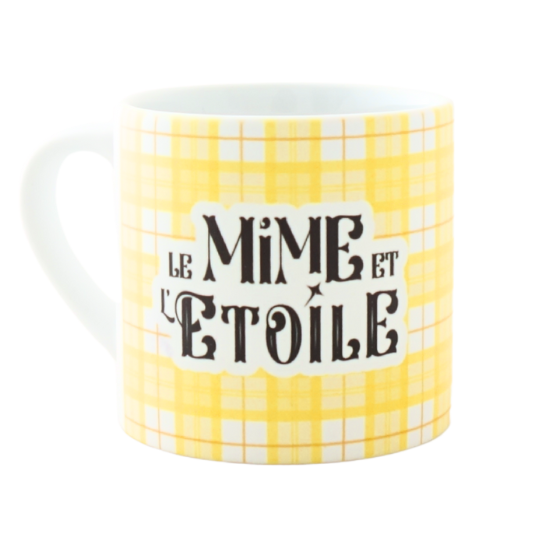 Mini mug jaune le Mime et l'Etoile