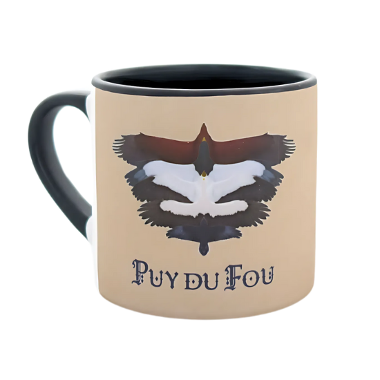 Mini mug marron le Bal des Oiseaux Fantômes