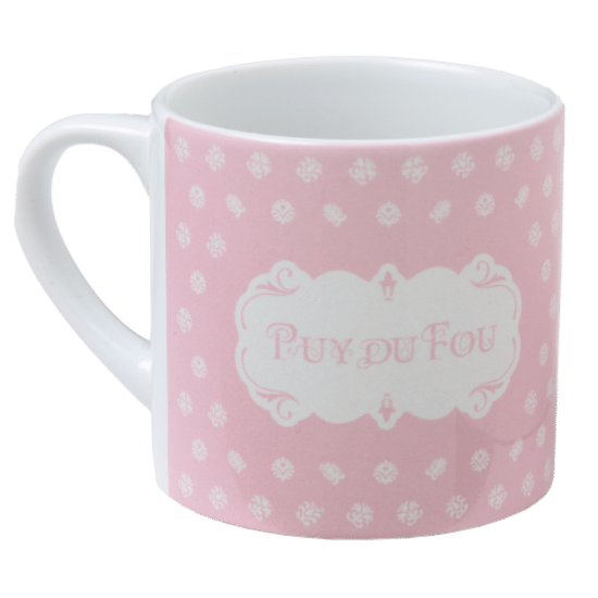 Mini mug Puy du Fou 1900 rose