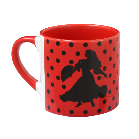 Mini mug Sérafina rouge