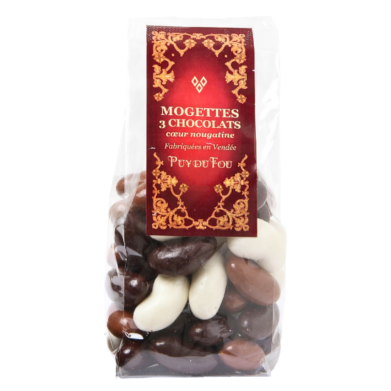 Mogettes 3 chocolats