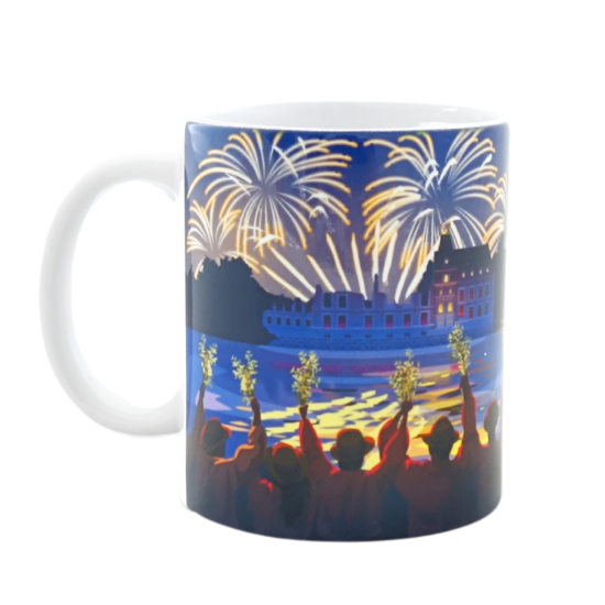 Mug bleu La Cinéscénie