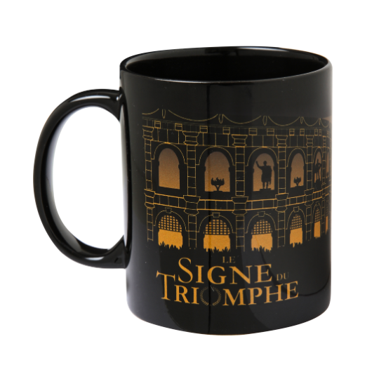 Mug noir le Signe du Triomphe