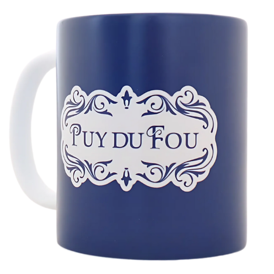 Mug mat Puy du Fou 1900 bleu