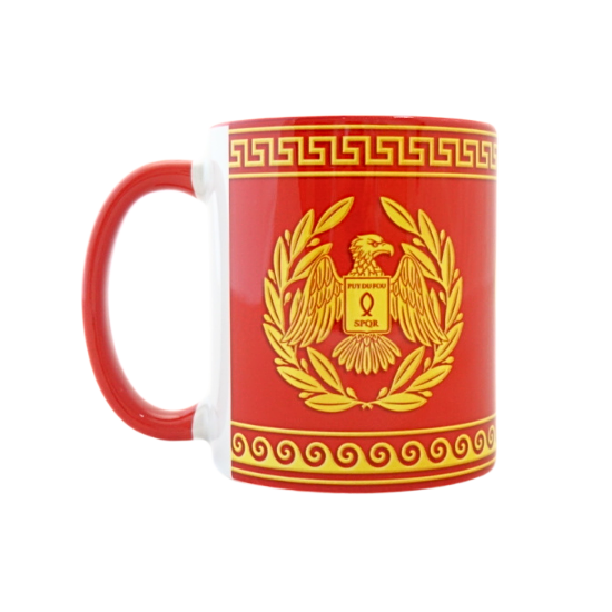Mug rouge Signe du Triomphe