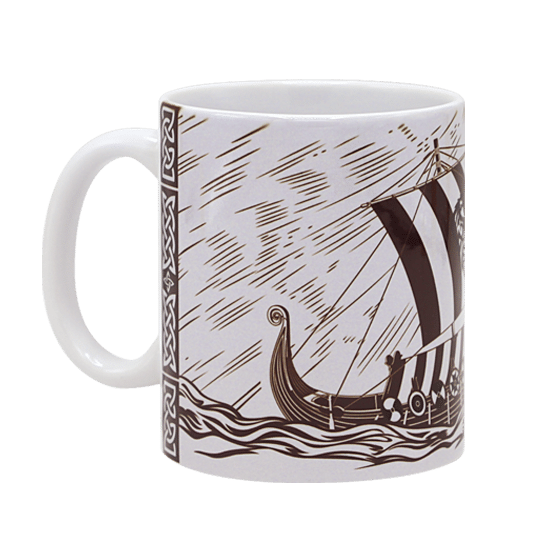 Mug illustration Vikings