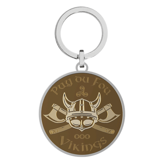 Porte-clefs casque de Viking