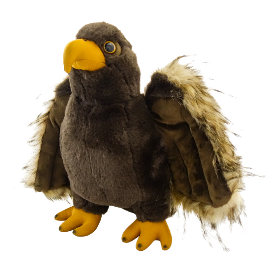 Peluche Aigle 25cm