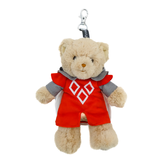 Porte-clés peluche ours Chevalier